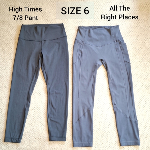 Lululemon 6 High Times & All The Right Places Leggings - Picture 1 of 10
